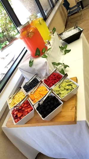 Step up your baby shower catering with delicious drinks and food catering Baby shower catering in Milwaukee